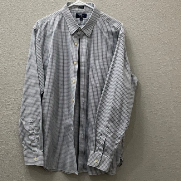 J.Crew Thompson Wrinkle Free Men’s L Dress Shirt - Picture 2 of 5